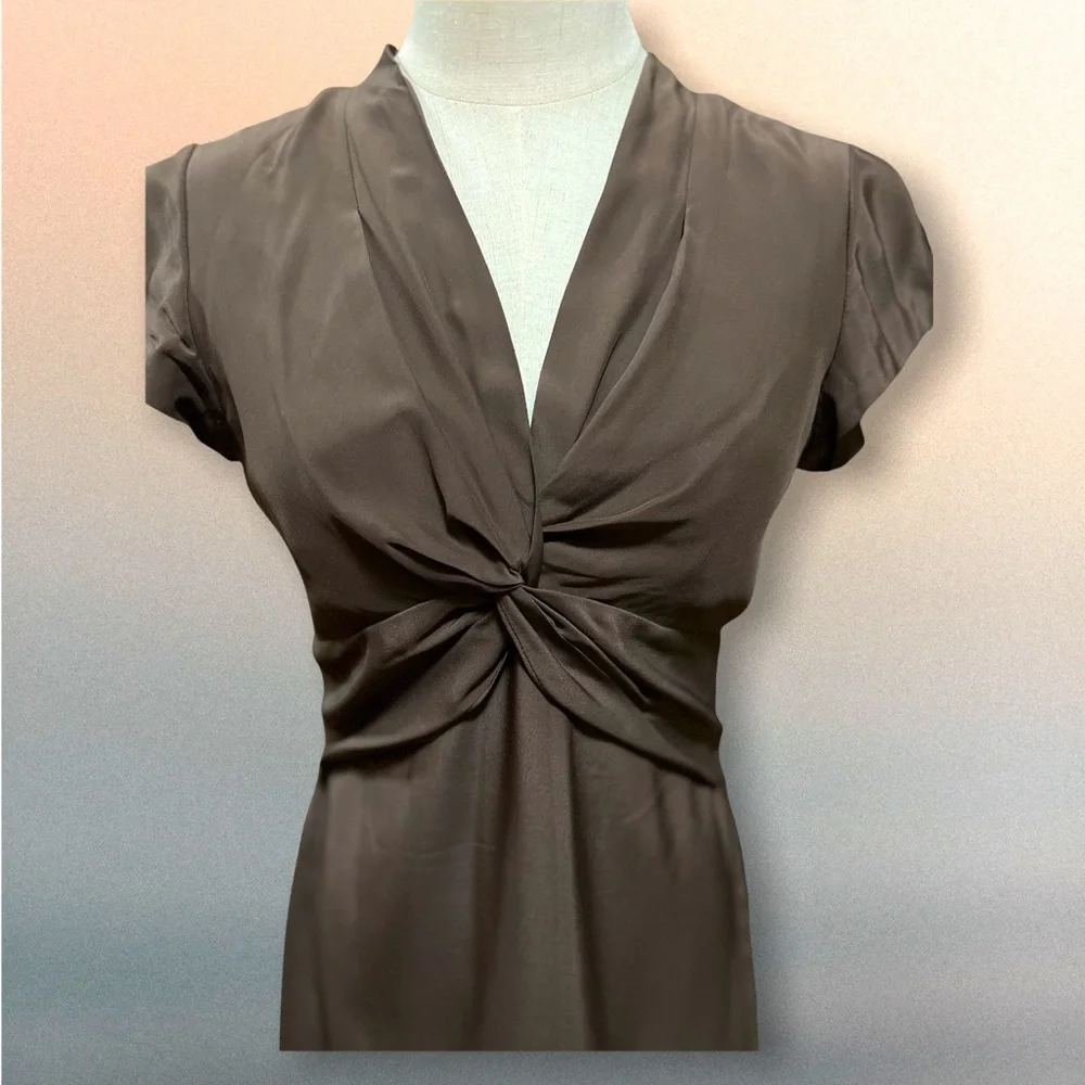 Banana Republic Silk Dress: Size 4 - Picture 3 of 4
